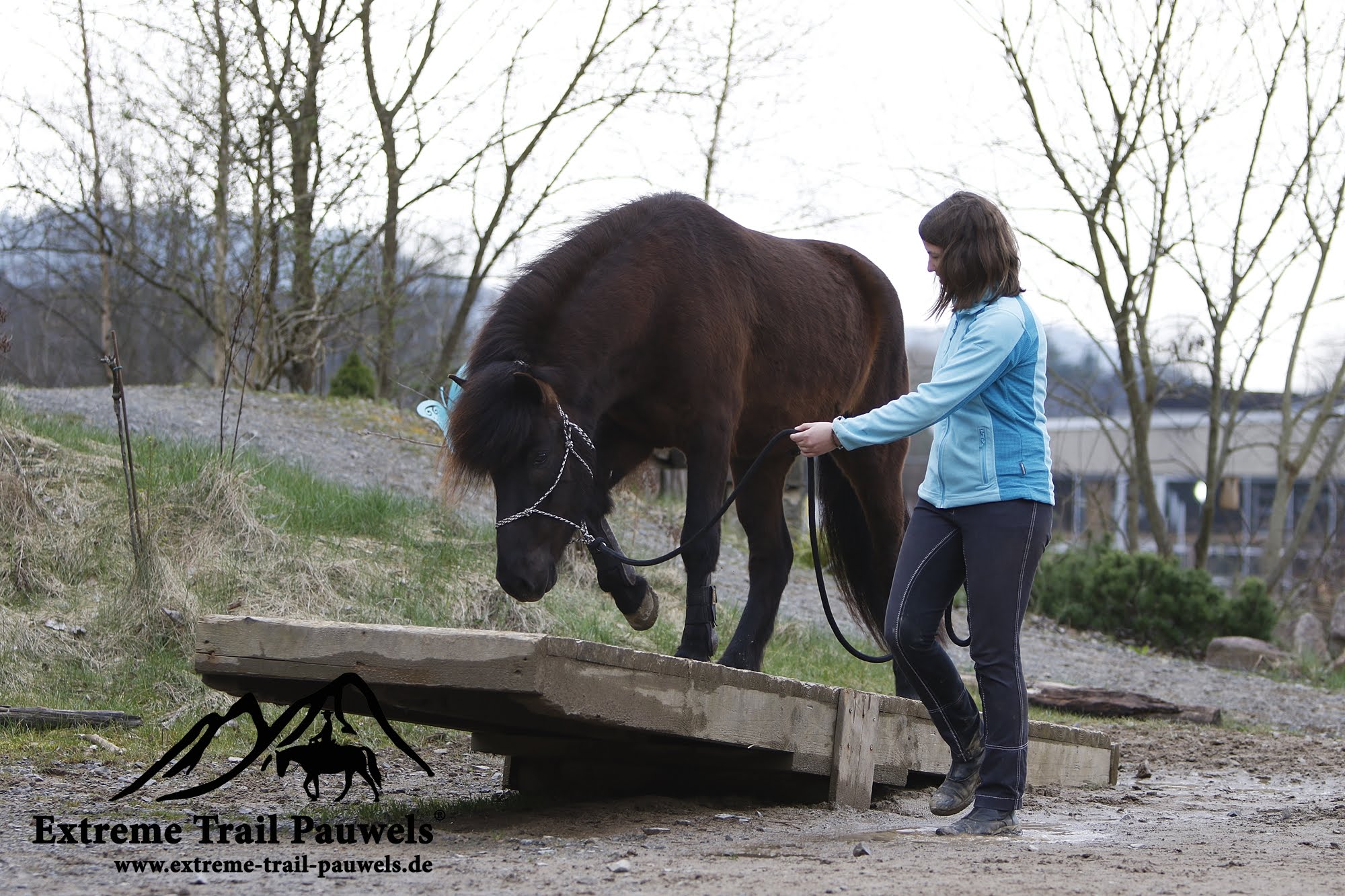 Mutprobe: Spori auf der Wippe.